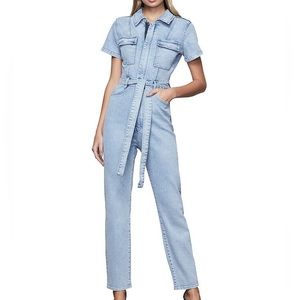 Good American Fit For Success Belted Jumpsuit